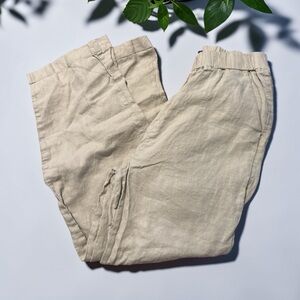 Quince 100% European Linen Pants Driftwood Small